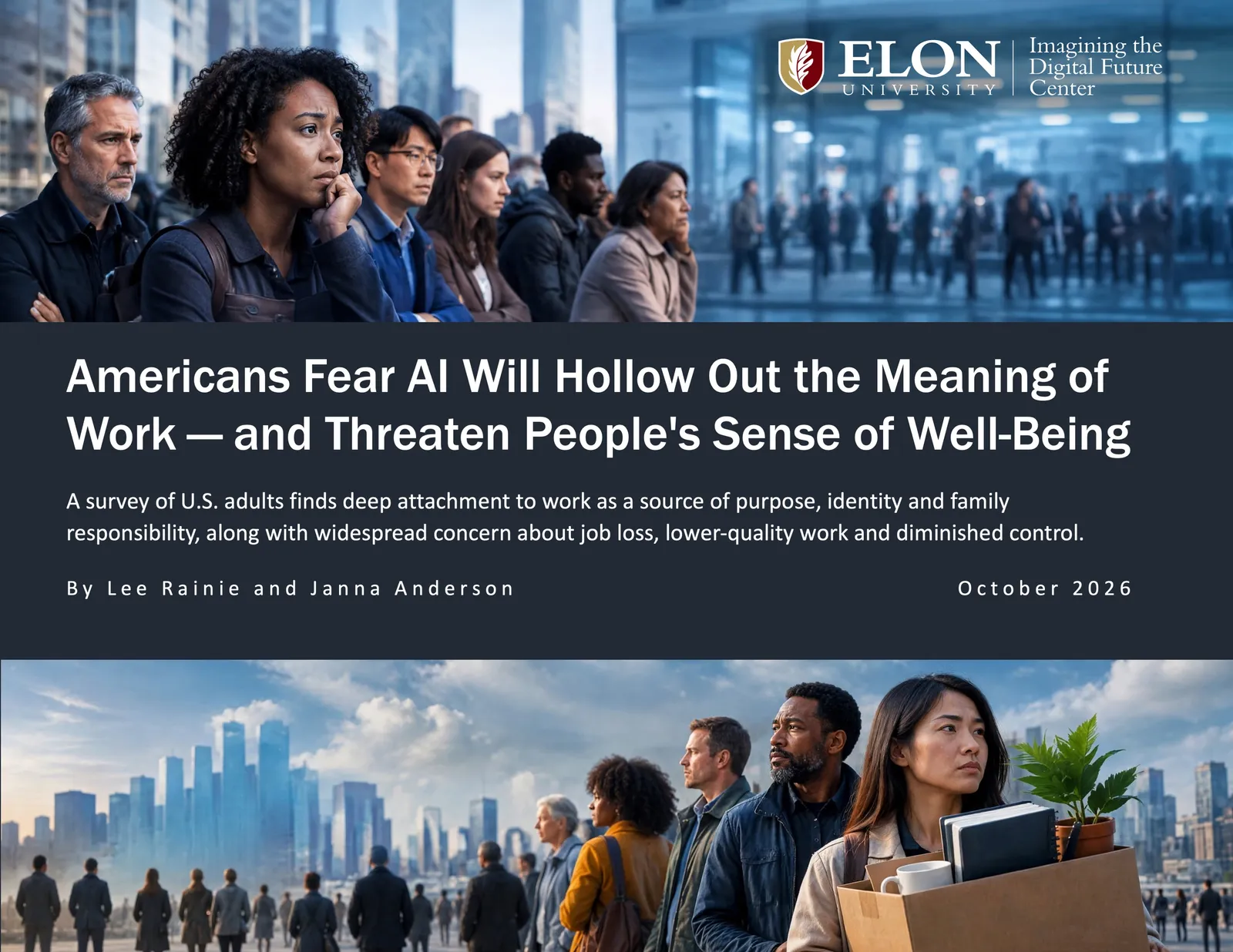 Elon survey finds Americans fear AI will hollow out the meaning of work